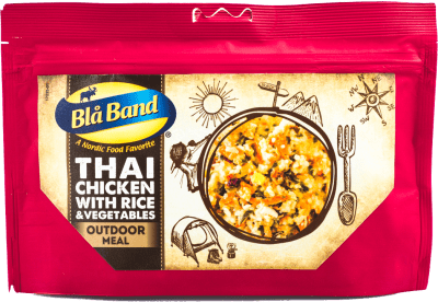 Blå Band | Thai chicken with rice & vegetables | Frystorkad mat | 139g