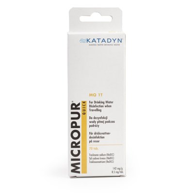 Katadyn Micropur Quick MT1T | Vattenreningstabletter