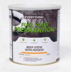 Fuel Your Preparation | Beef and Potato Stew | Frystorkad mat | 600g