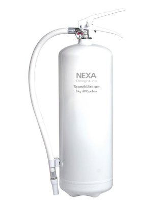 Brandsläckare Nexa Fire & Safety Vit 6kg