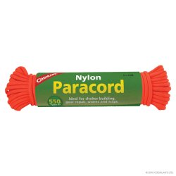 Coghlan's Paracord 550 Orange 50 feet