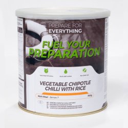 Fuel Your Preparation | Vegetable Chilli with Rice Frystorkad mat | 700g