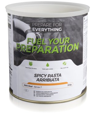 Fuel Your Preparation | Spicy Pasta Arrabiata | Frystorkad mat | 700g