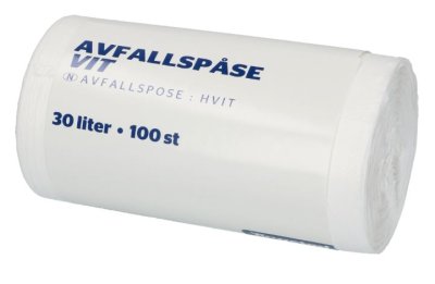 Avfallspåse 30L 100st