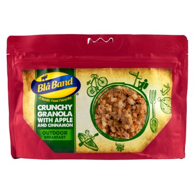Blå Band | Crunchy granola with apple and cinnamon | Frystorkad mat | 150g