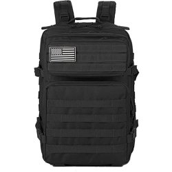 Armybag 600D Oxford Black 45L