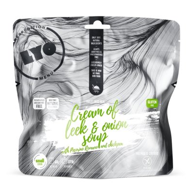 LyoFood | Cream of leek and onion soup with Pecorino Romano and chickpea | Frystorkad mat | 60g