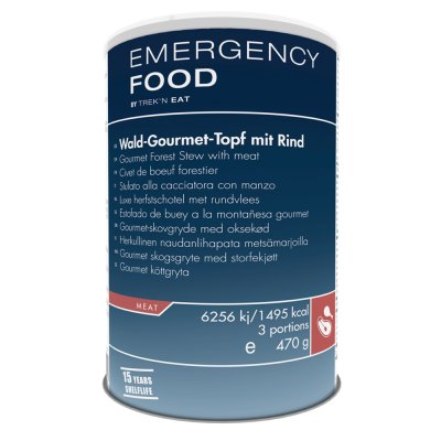 Emergency Food | Gourmet Forest Stew with meat | Frystorkad mat | 470g