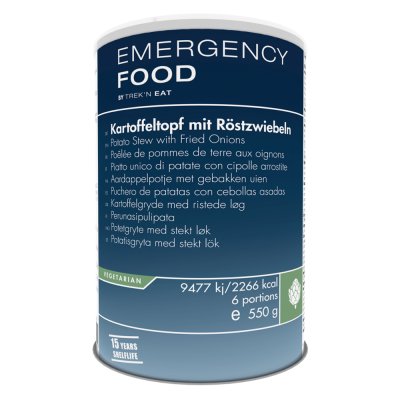 Emergency Food | Potato Stew with Fried Onions | Frystorkad mat | 550g