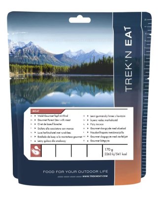 Trek`n Eat | Gourmet Forest Stew with meat | Frystorkad mat | 170g