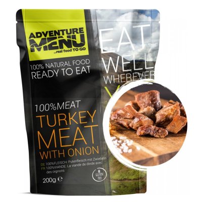 Adventure Menu | Turkey meat with onion | MRE | 200g