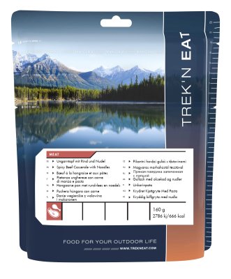 Trek`n Eat | Spicy Beef Casserole with Noodles | Frystorkad mat | 160g