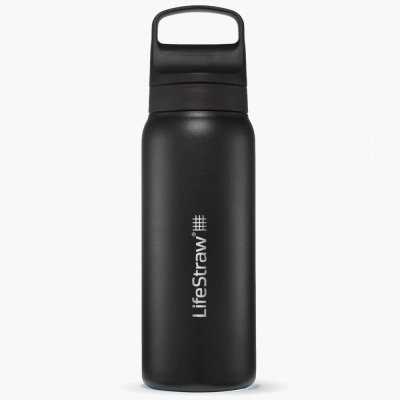 Lifestraw Go 2.0 Stainless Steel 700ML Svart | vattenfilter
