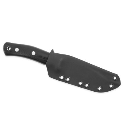 Casström No.10 Swedish Forest Knife, Svart micarta, Rostfritt, Kydex