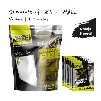 Adventure Menu - Zipper Bag & 5, 30g Heaters