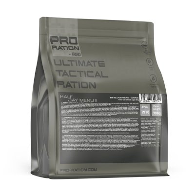 Pro Ration | Ultimate tactical ration Half-Day Menu II | MRE | 745g