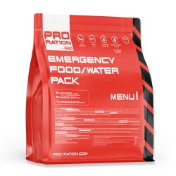 Pro Ration | Emergency Food/Water Pack Menu Vege | MRE | 2200g