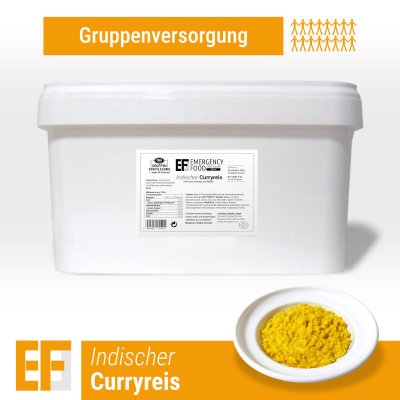 Convar Emergency Food | Indian Curry Chicken | Frystorkad mat | Matranson | 5000g