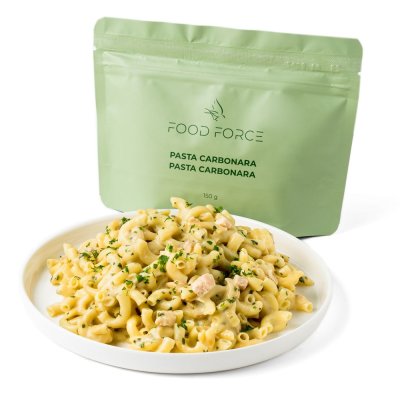 Food Force | Pasta Carbonara | Frystorkad mat | 150g