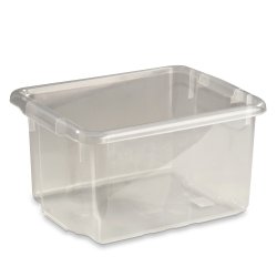 Förvaringsbox Nordic 15L Transparent 