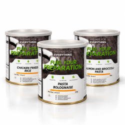 Fuel Your Preparation | Frystorkad mat | 3-Favoriter