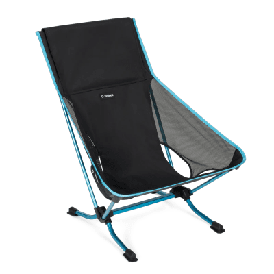 Helinox Beach Chair (re) Black Cyan Blue