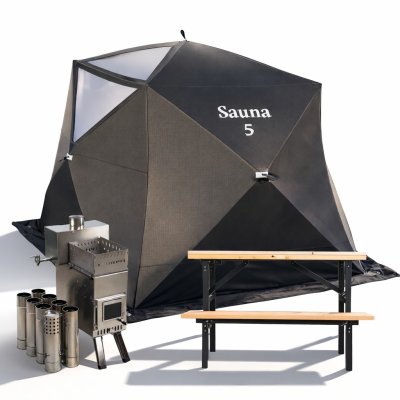Bastutält Sauna 5 Komplett