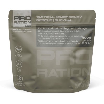 Pro Ration | Pork With Dumplings And Cabbage | MRE | 400g