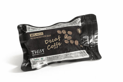 This-1 | Regeneration Bar | Kaffe Koffeinfri | Lång Hållbarhet | 45g