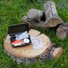 Combat survival kit waterproof - Grön