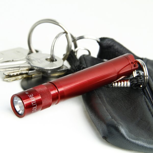 Maglite Solitaire | Ficklampa | LED Röd
