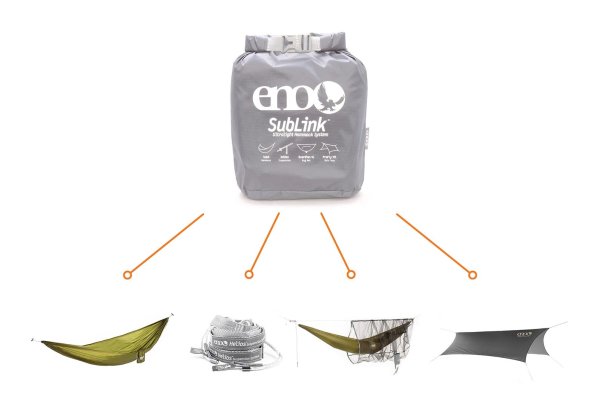 ENO SubLink™ Hammock System | Hängmatta | Hammock
