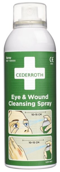 Cederroth Ögon och sårtvättsspray 150 ml