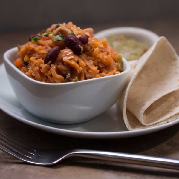 Fuel Your Preparation | Chicken Fajita with Rice | Frystorkad mat | 800g
