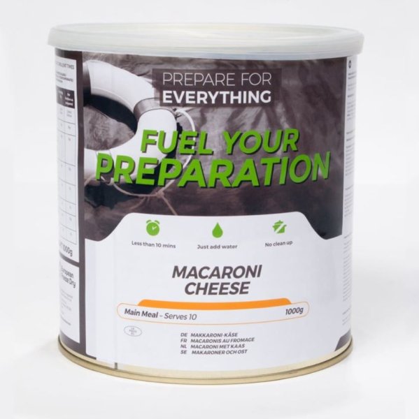 Fuel Your Preparation | Macaroni Cheese Frystorkad mat | 1000g