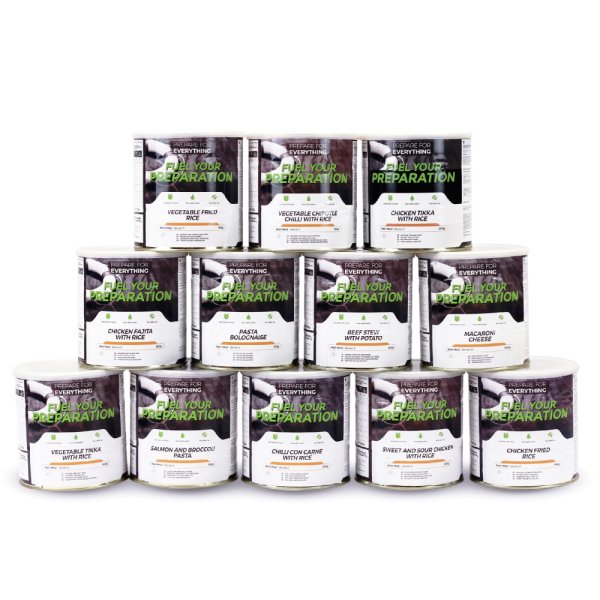 Fuel Your Preparation | Frystorkad mat | Matranson | 10 380g