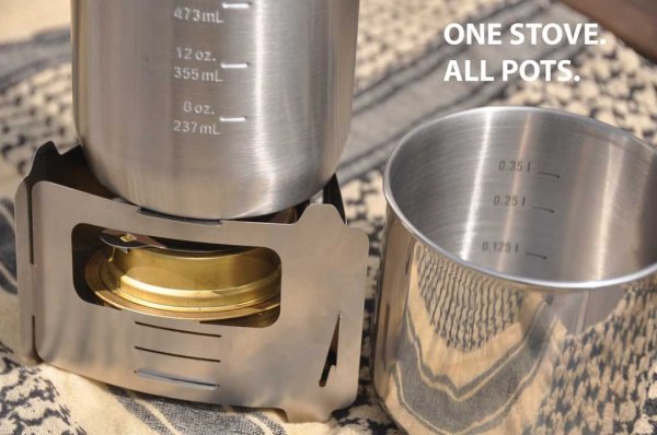 Bushcraft Essentials Bushbox Ultralight Pocket stove