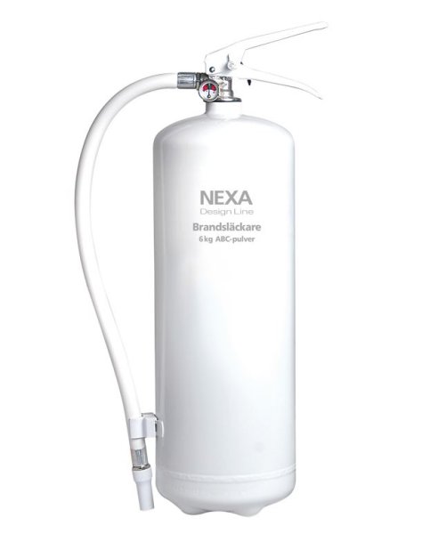 Brandsläckare Nexa Fire & Safety Vit 6kg