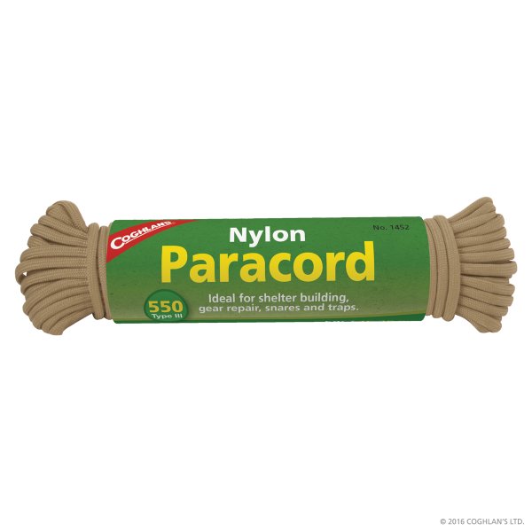 Coghlan's Paracord 550 Sand 50 feet