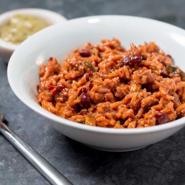 Fuel Your Preparation | Vegetable Chilli with Rice Frystorkad mat | 700g