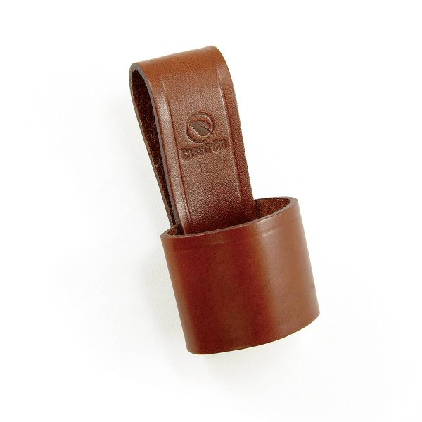 Casström yxhållare Cognac Brun
