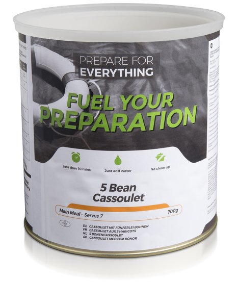 Fuel Your Preparation | 5 Bean Cassoulet | Frystorkad mat | 700g