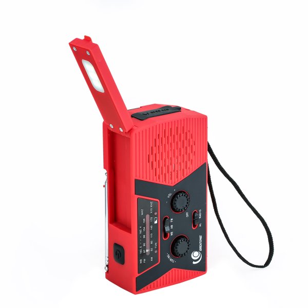 Vevradio HY-018 | Solceller | Powerbank 2000 mAh |Nödradio