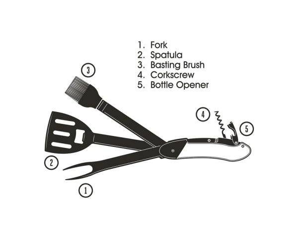Gentlemens Hardware Multiverktyg Grill