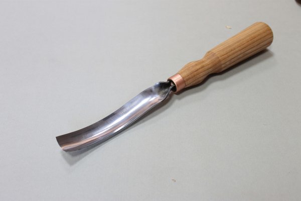 Beavercraft Full Size Long Bent Gouge Sweep 7L (22mm) GL7 22