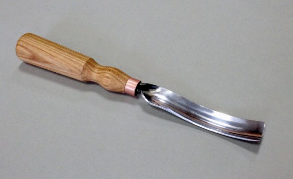 Beavercraft Full Size Long Bent Gouge Sweep 7L (22mm) GL7 22