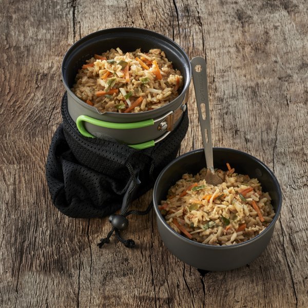 Emergency Food | Garden Vegetables with Risotto | Frystorkad mat | 700g
