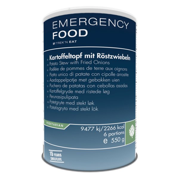 Emergency Food | Potato Stew with Fried Onions | Frystorkad mat | 550g