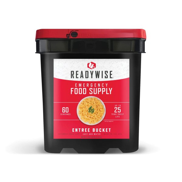 ReadyWise Entree Bucket | Frystorkad mat | Matranson | 3360g