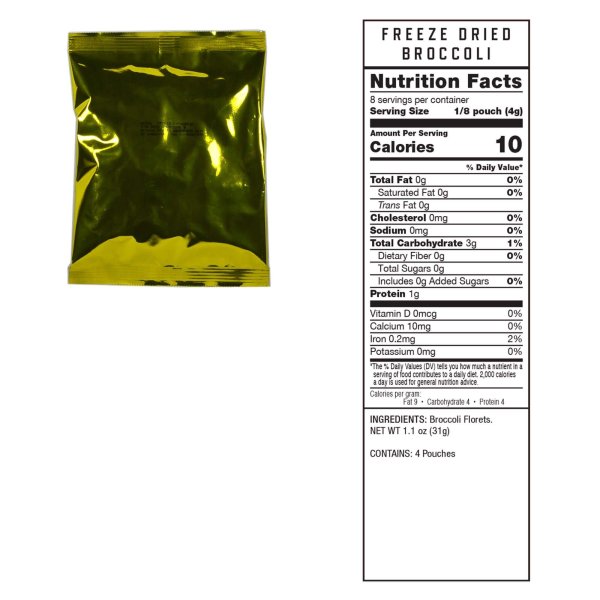 ReadyWise Freeze Dried Vegetable Bucket | Frystorkad mat | Matranson | 926g